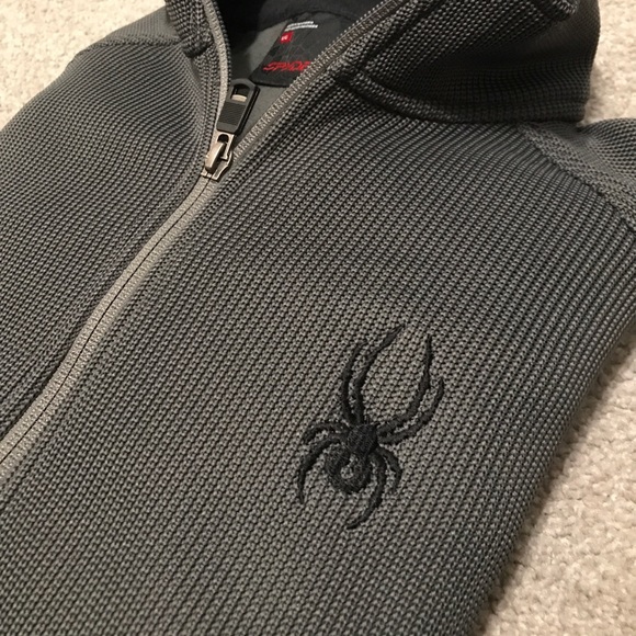 SPYDER quarter zip knit sweater, NWOT - Picture 3 of 9